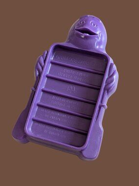 10/$25 Vintage 1990 McDonald’s Happy Meal Grimace Soap Dish